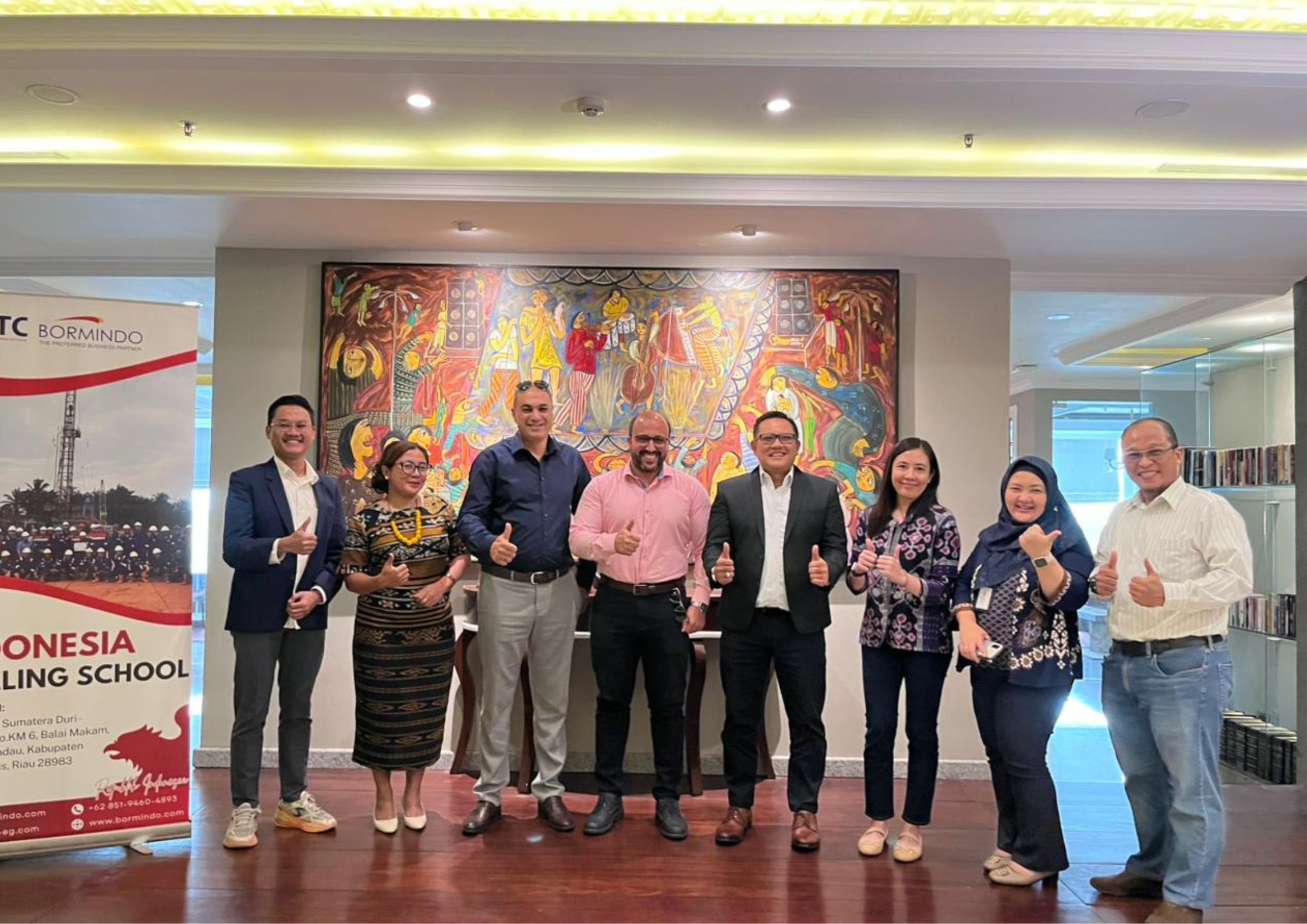 Collaborating with international partners